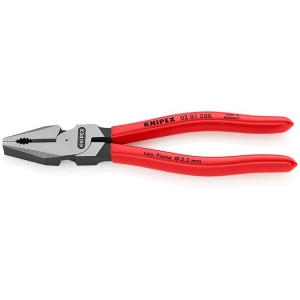 Knipex 02 01 200 Combination Pliers high-leverage black 200mm
